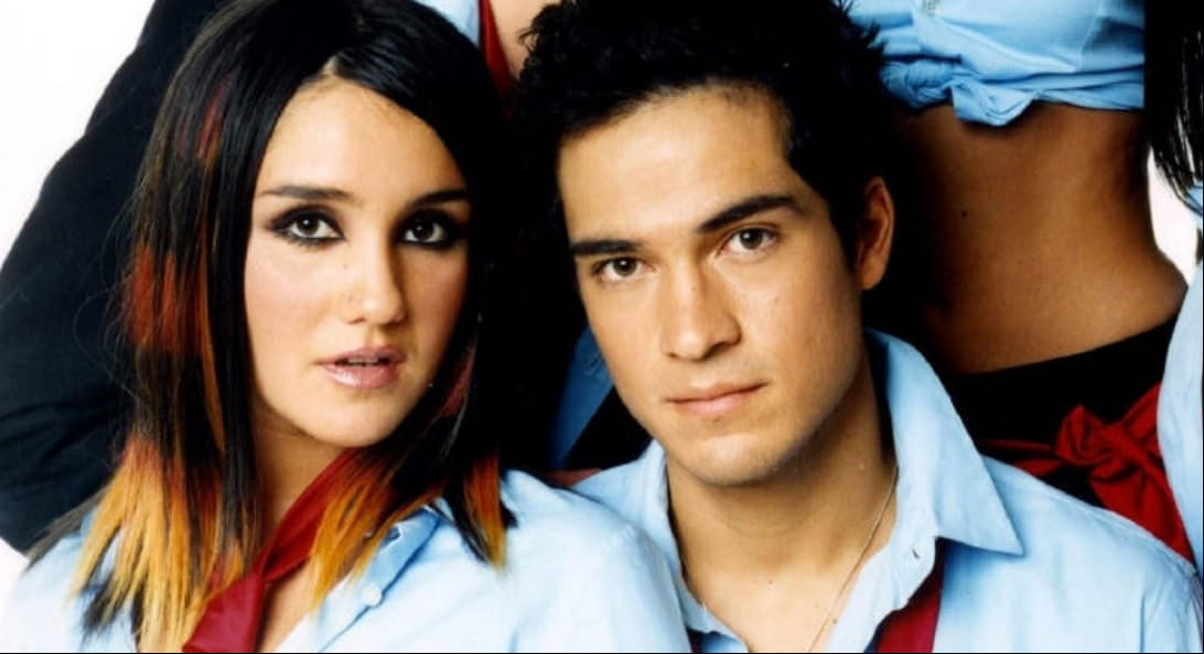 Dulce María y Alfonso Herrera, dos de los más "suspirados" de Rebelde.