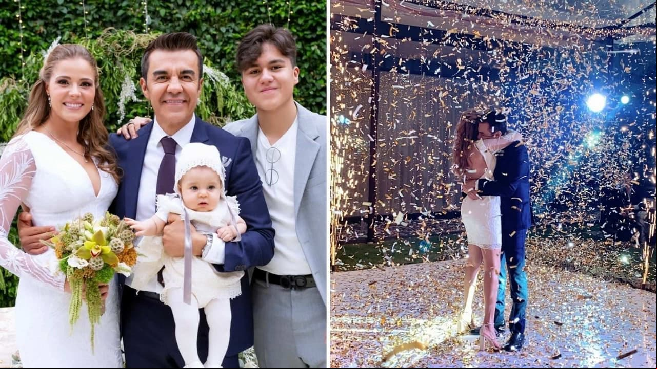 Así de romántico fue el primer baile de Adrián Uribe y Thuany Martins como esposos