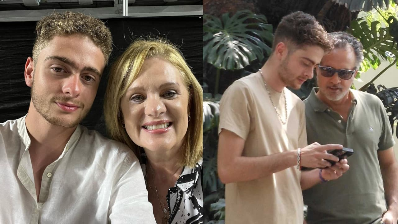 Hijo de Erika Buenfil tiene dos medias hermanas y lucen idénticas a Nicolás 