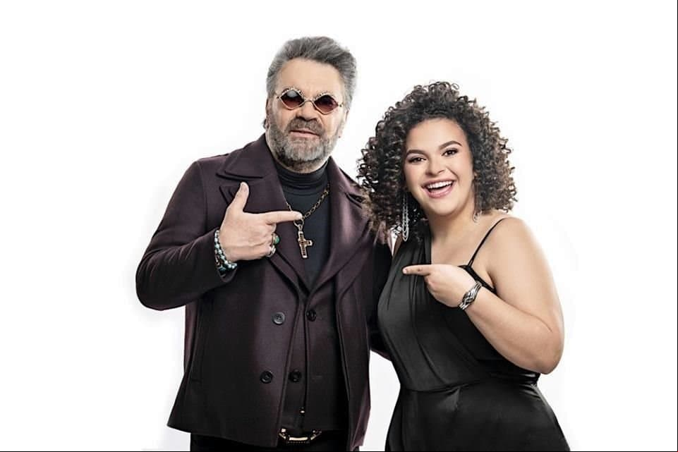 Mijares y su hija Lucerito