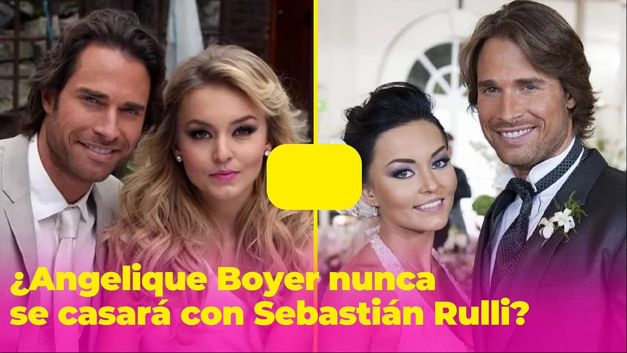 Angelique Boyer nunca se casará con Sebastián Rulli, ¿por qué la pareja tomó esa decisión?