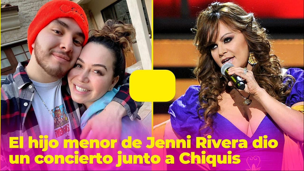 Johnny, el hijo menor de Jenni Rivera, dio su primer concierto junto a Chiquis y recibió halagos