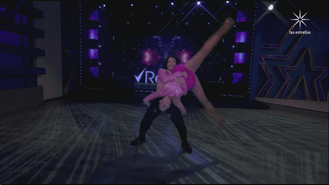Mariana Ochoa y Jorge Anzaldo en Las Estrellas bailan en Hoy