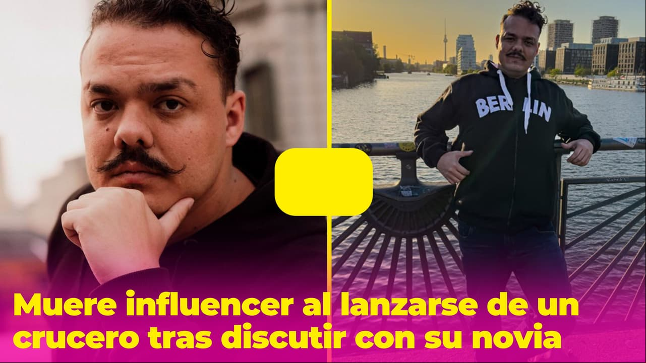 Influencer pierde la vida después de aventarse de un crucero tras una fuerte pelea con su novia