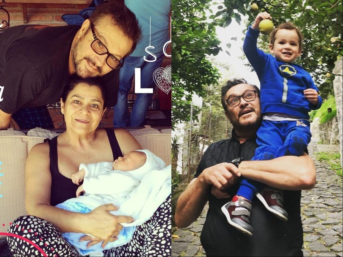 Lucca, quien es hijo de Khiabet Peniche, es el primer nieto del actor. El pequeño llegó al mundo el 12 de febrero de 2016.