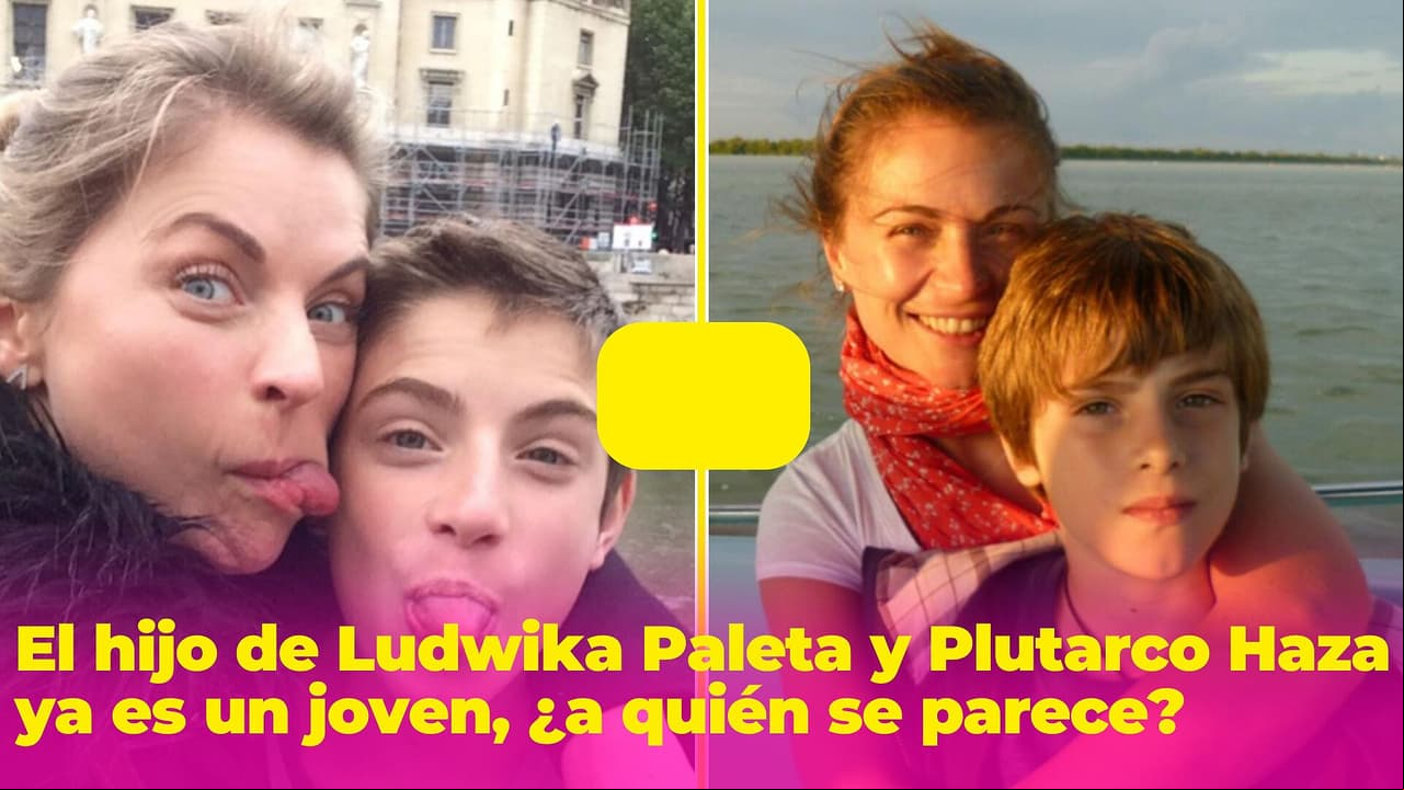 El hijo de Ludwika Paleta y Plutarco Haza ya está enorme, ¿a quién se parece?