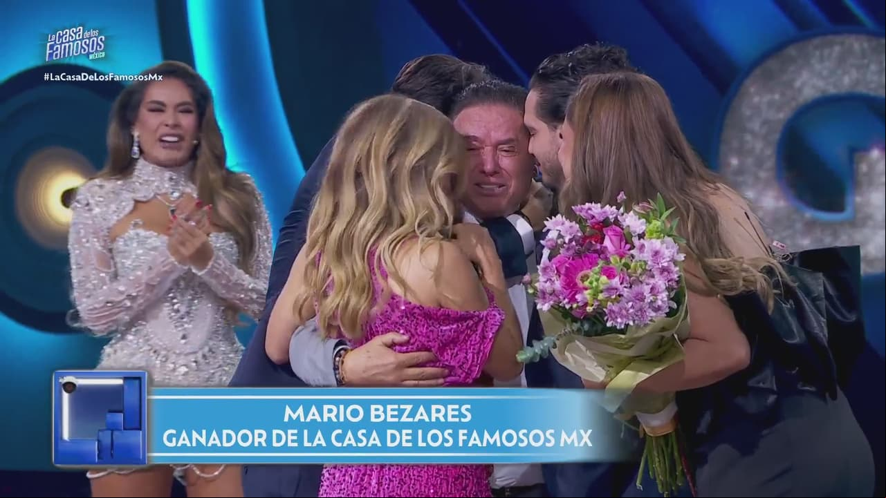 Mario Bezares se reencuentra con su familia y rompe en llanto