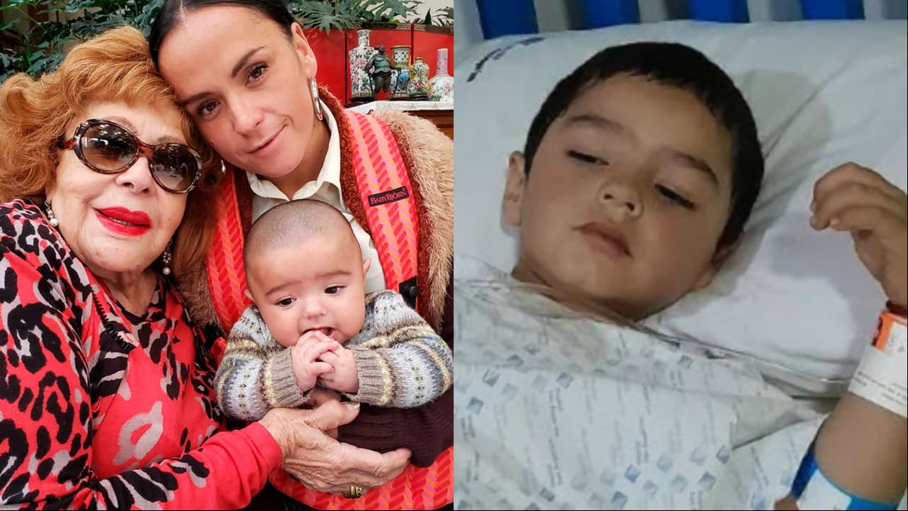 Nieto de 5 años de Silvia Pinal sigue en hospital y no tolera alimento: revelan qué tiene