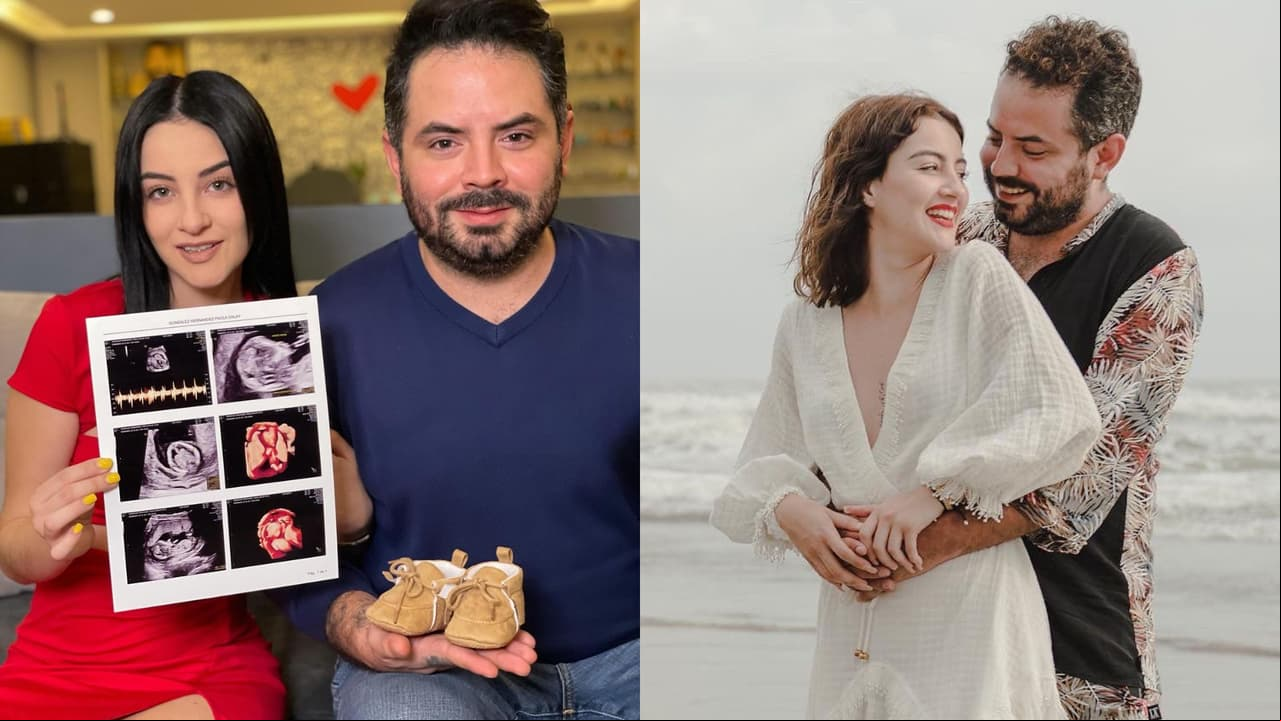 Novia de José Eduardo Derbez muestra su pancita de embarazo por primera vez: “Ya se nota la bendi”