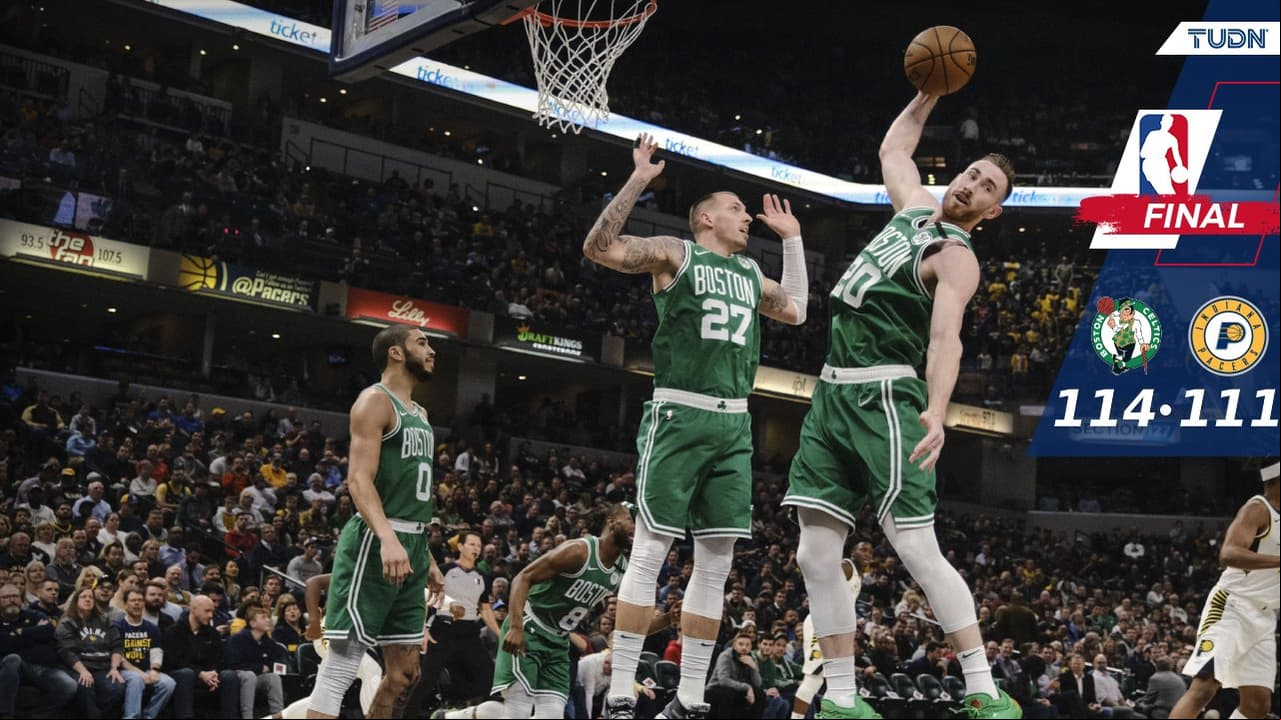 Boston gana con drama a Indiana y amarra pase a los Playoffs