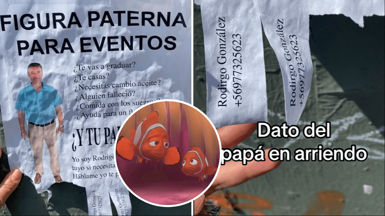Hombre se renta como "papá para eventos sociales" y cautiva a TikTok