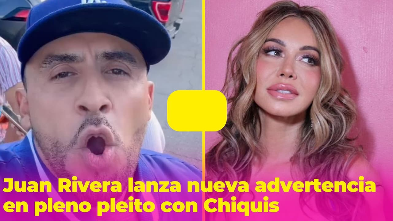 Juan Rivera lanza nueva advertencia en pleno pleito con Chiquis: "No saben el hoyo que se van escarbando"