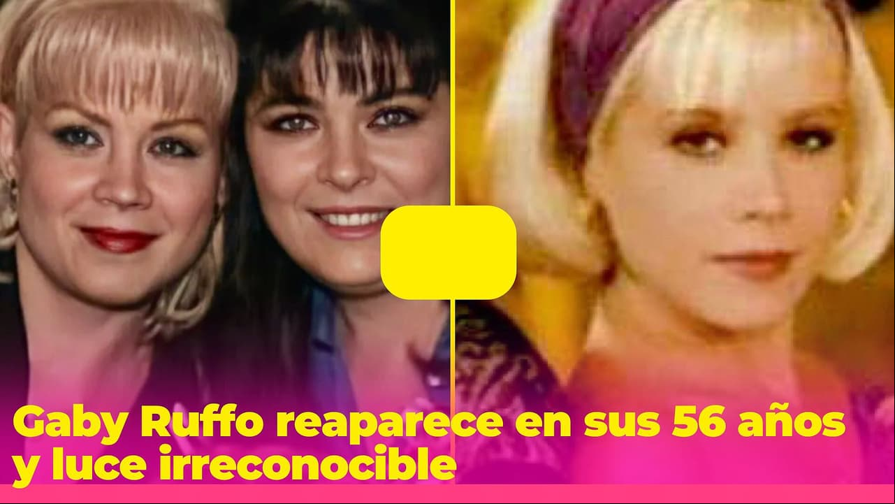 Gaby Ruffo reapareció en una foto de su hermana Victoria: a esto se dedica tras abandonar la TV