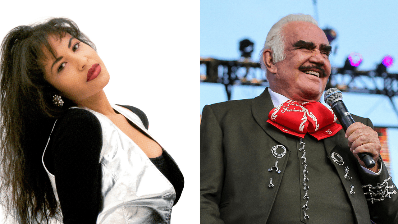 Selena Quintanilla y Vicente Fernández: Así fue su encuentro en Las Vegas