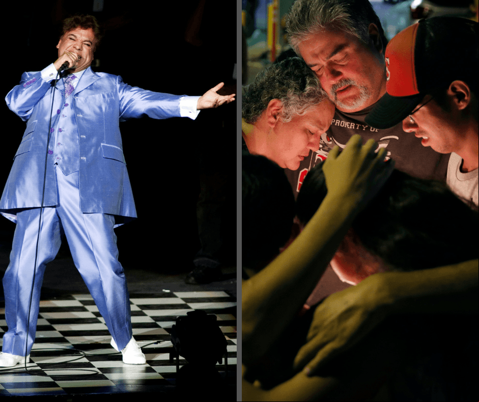 La música de Juan Gabriel ha sido un elemento que ha ayudado a poner una voz a los familiares de las víctimas.