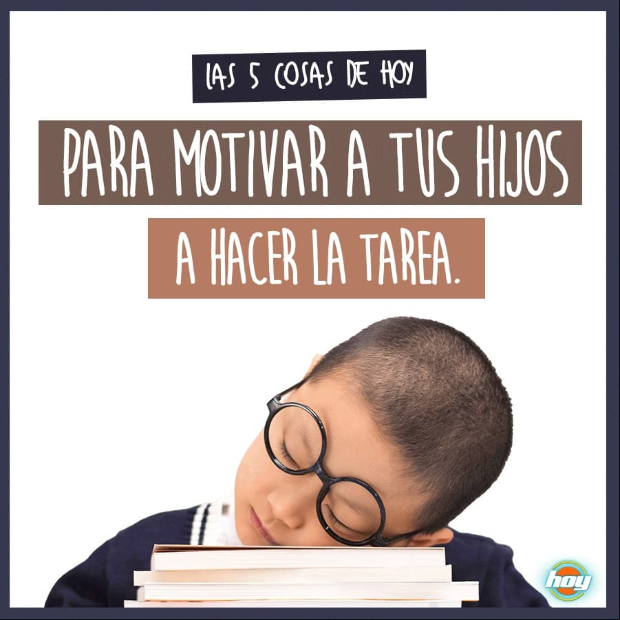 Checa cómo motivar a tus hijos para hacer la tarea