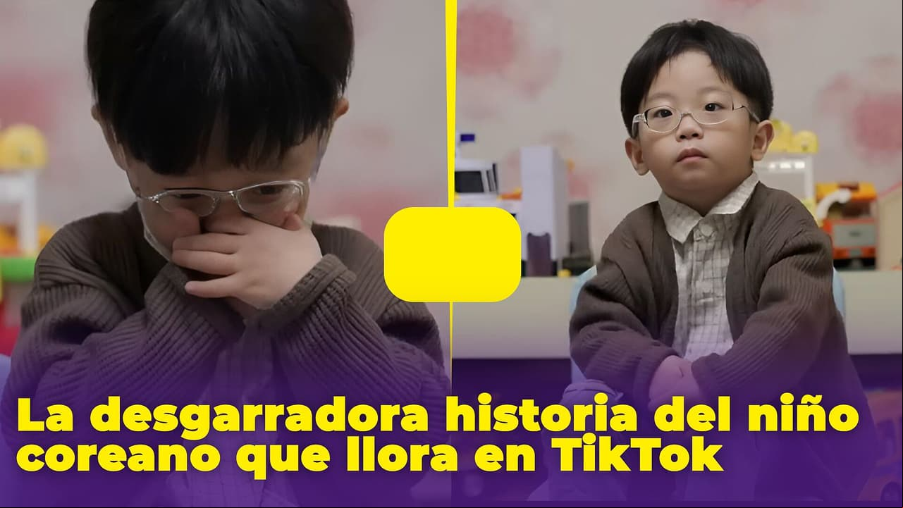 ¿Qué pasó en realidad con el niño coreano que llora en TikTok? Psicólogos explican su caso