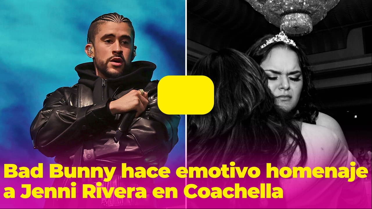 Jenicka López queda en shock al ver el homenaje que Bad Bunny le hizo a Jenni Rivera en Coachella