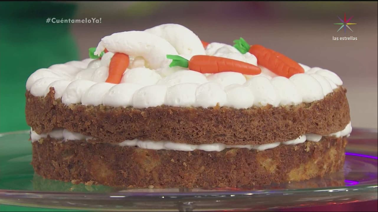 RECETA: Pastel de zanahoria