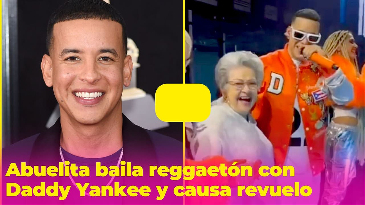 Señora adulta se sube con Daddy Yankee a bailar reguetón y provoca revuelo: “La verdadera jefa”