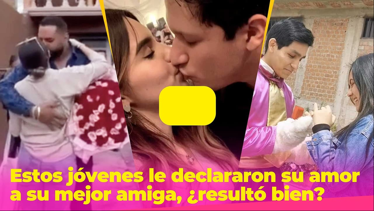 Estos jóvenes le declararon su amor a su mejor amiga: unos triunfaron y a otros les rompieron el corazón