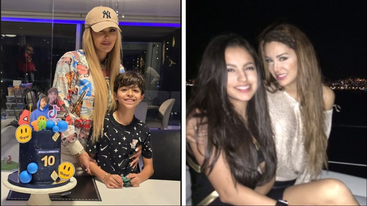 Ninel Conde es madre de Emmanuel y Sofía