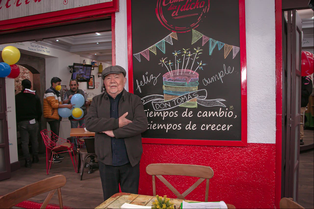 Sergio Corona ha interpretado a 'Don Tomás' hace más de 12 años.