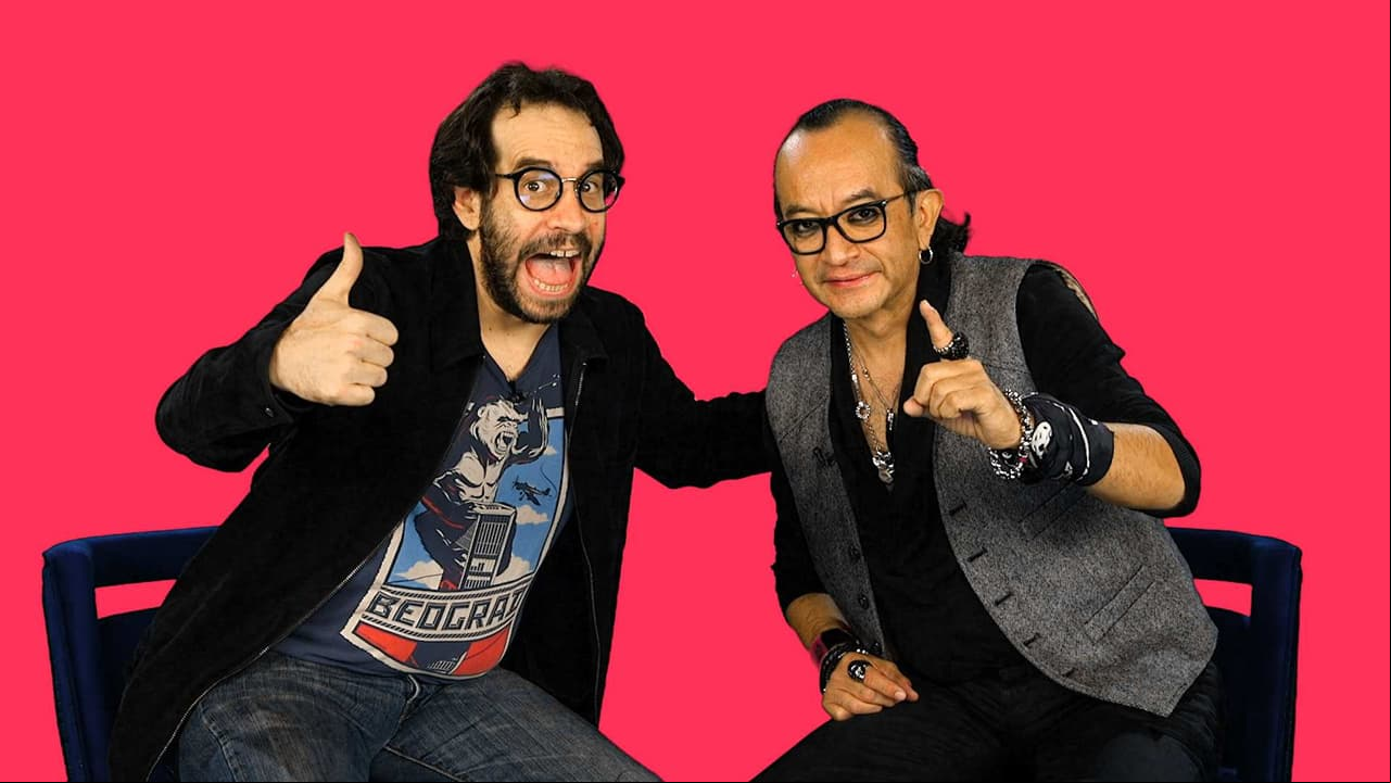 ¿A poco sí se conocen Claudio Herrera y Germán Ortega de ‘Relatos Macabrones’? Descúbrelo en este video