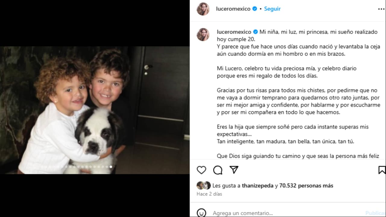 Lucero Mijares.