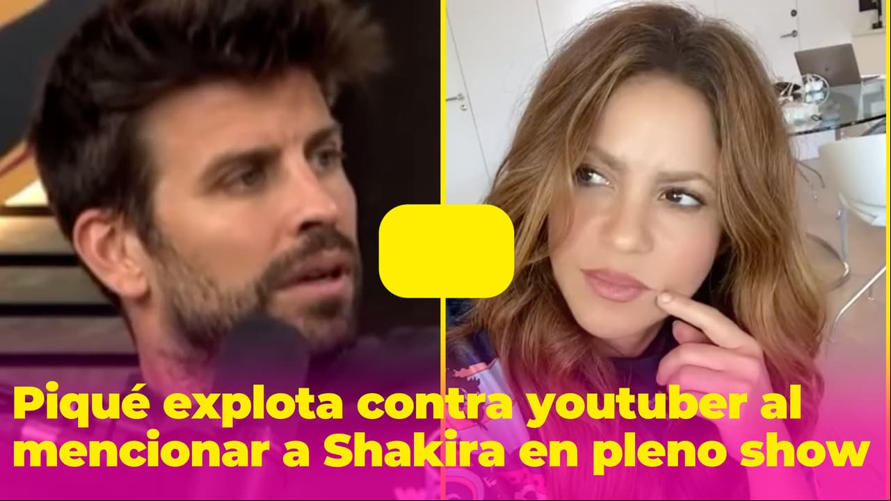 Piqué explota contra Ibai cuando menciona a Shakira en pleno show: "Es de meterte una bronca de manual"