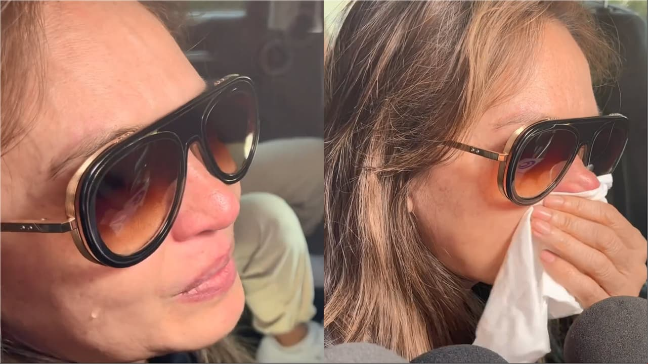 Yolanda Andrade rompió en llanto cuando habló de su delicado estado de salud.