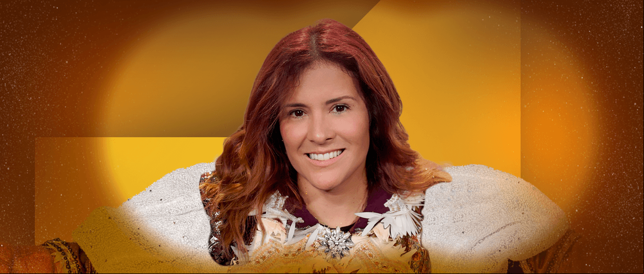 Hormiga sorprendió cuando se quitó La Máscara y descubrió a la periodista deportiva de TUDN Adriana Monsalve.
