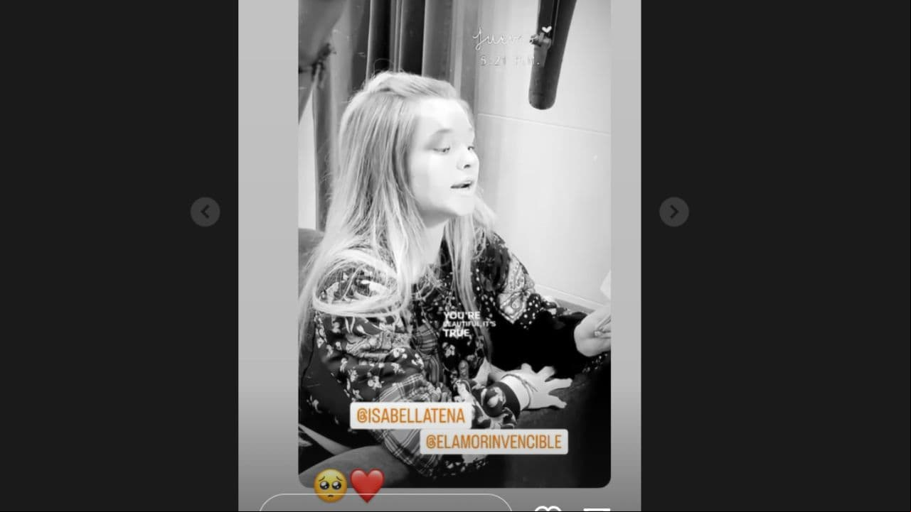 vía Instagram@isabellatena