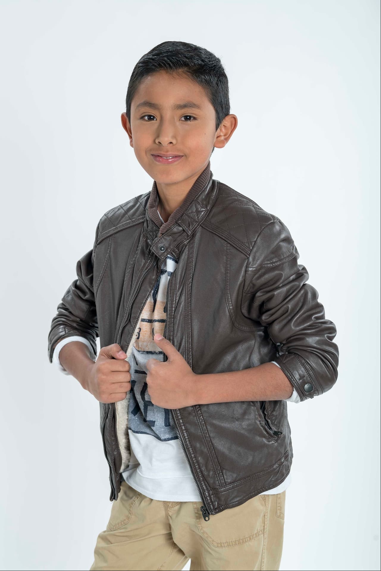 Escuadrón 3: Lisandro Jiménez. Cantante. Oaxaca, 11 años.