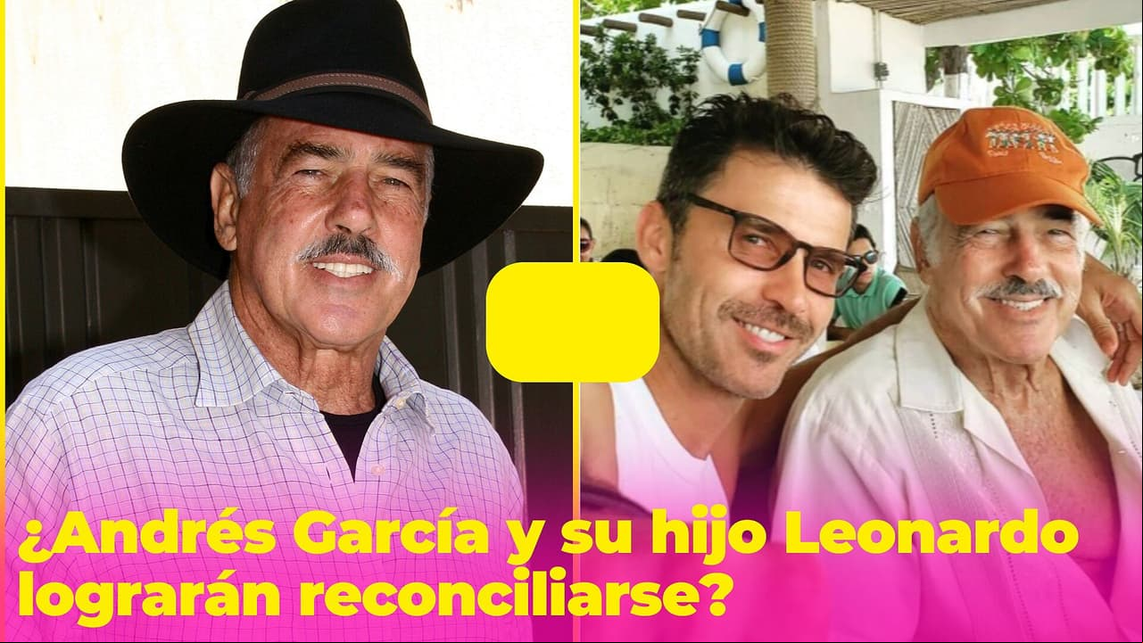 ¿Se acabaron los dramas familiares para Andrés García? Su hijo responde si piensa reconciliarse con él