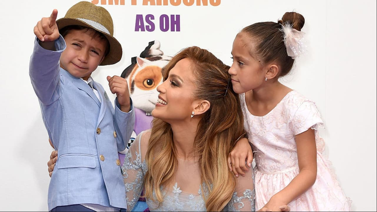 Emme y Max son los hijos que tuvo con JLo.