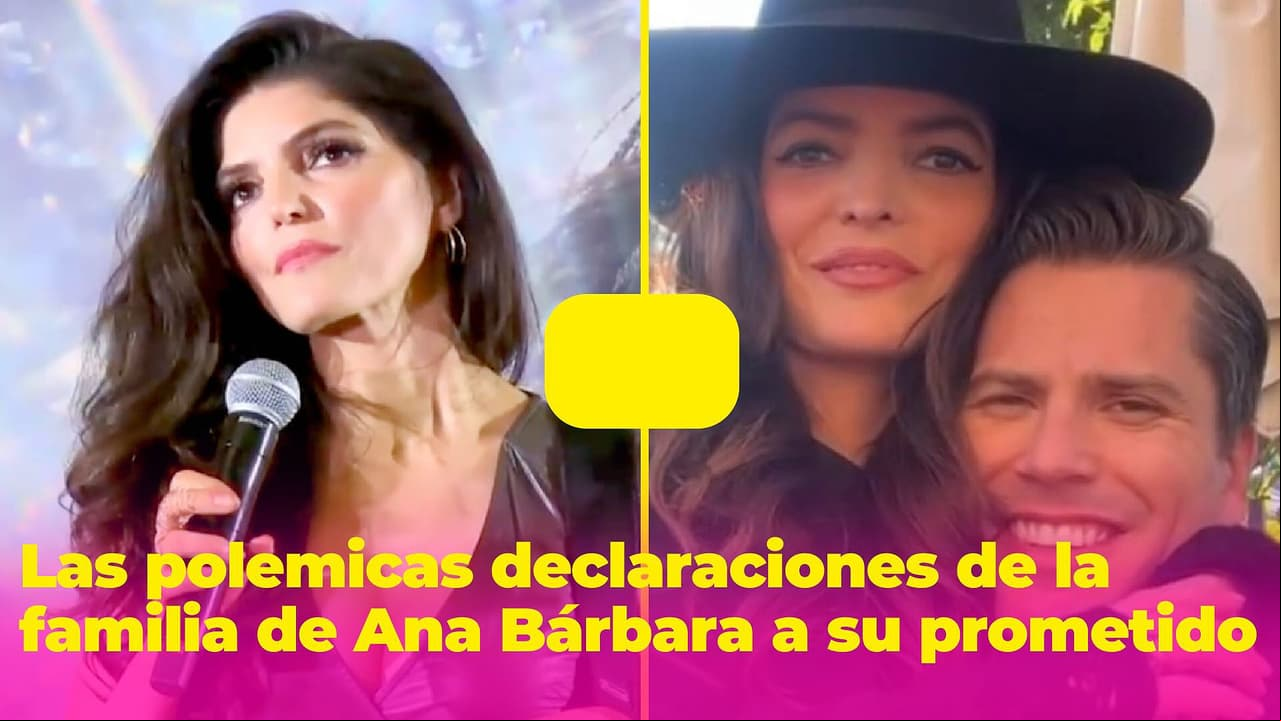 ¿La familia de Ana Bárbara no acepta a su pareja? Las declaraciones de José Emilio y el padre de la cantante