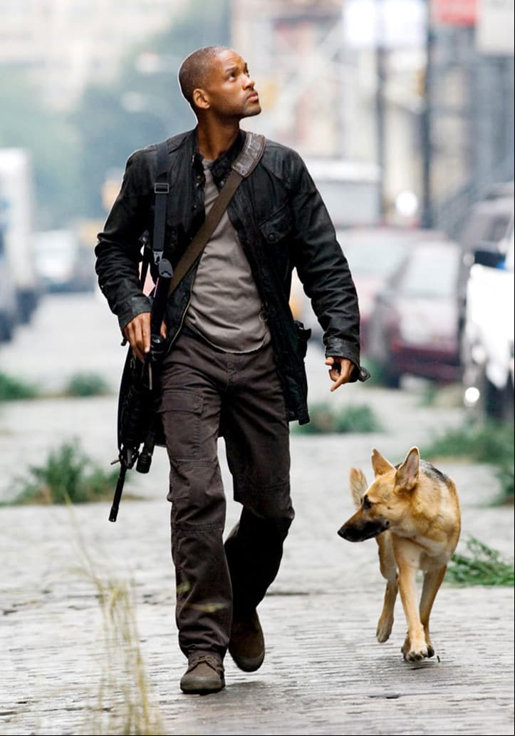 ‘Robert Neville’ en ‘Soy Leyenda’ (FOTO: Warner Bros.)