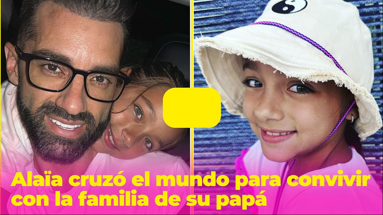 Alaïa cruzó el mundo para convivir con la familia de su papá: así fue su grandioso viaje con Toni Costa