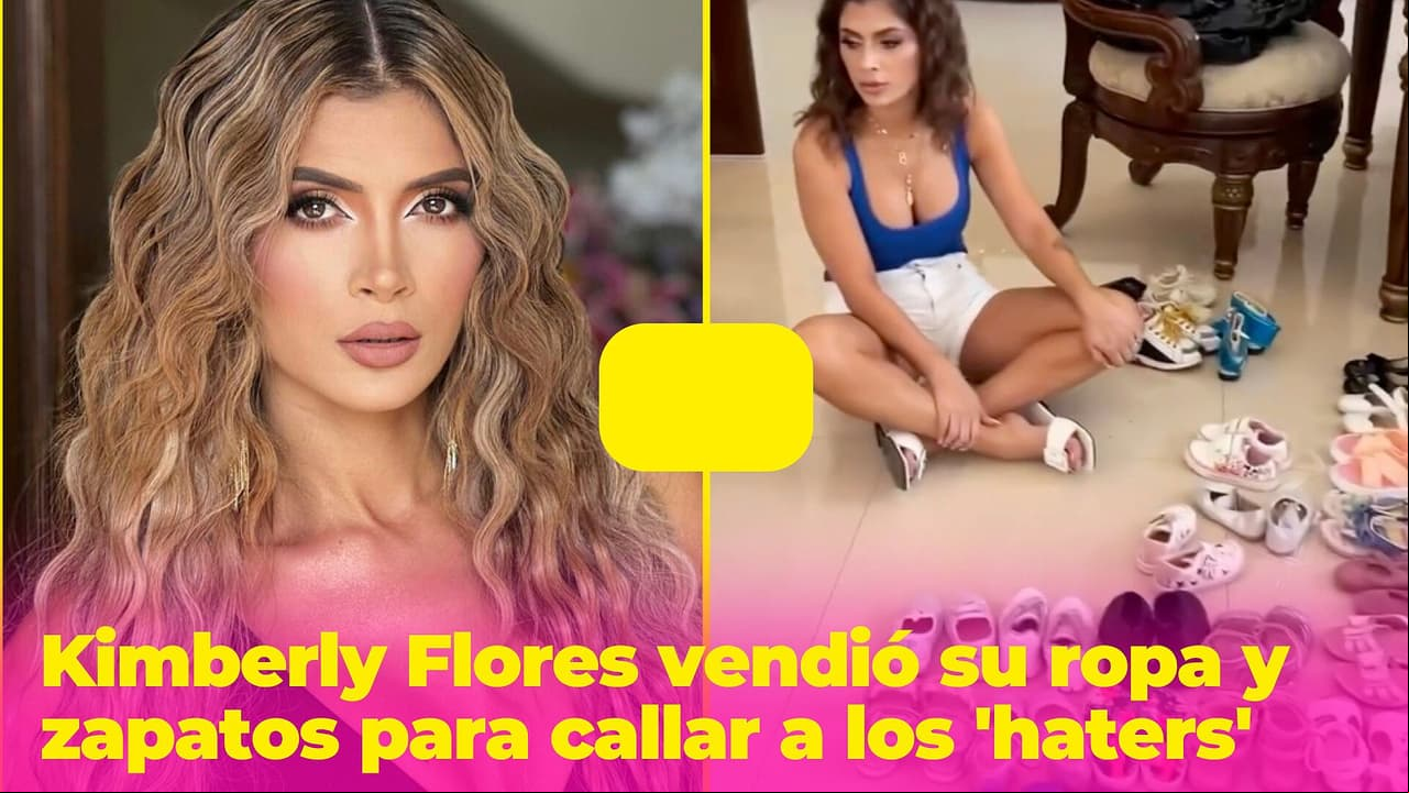 Kimberly Flores vendió su ropa para callar a quienes la señalan de "superficial": usará el dinero para ayudar
