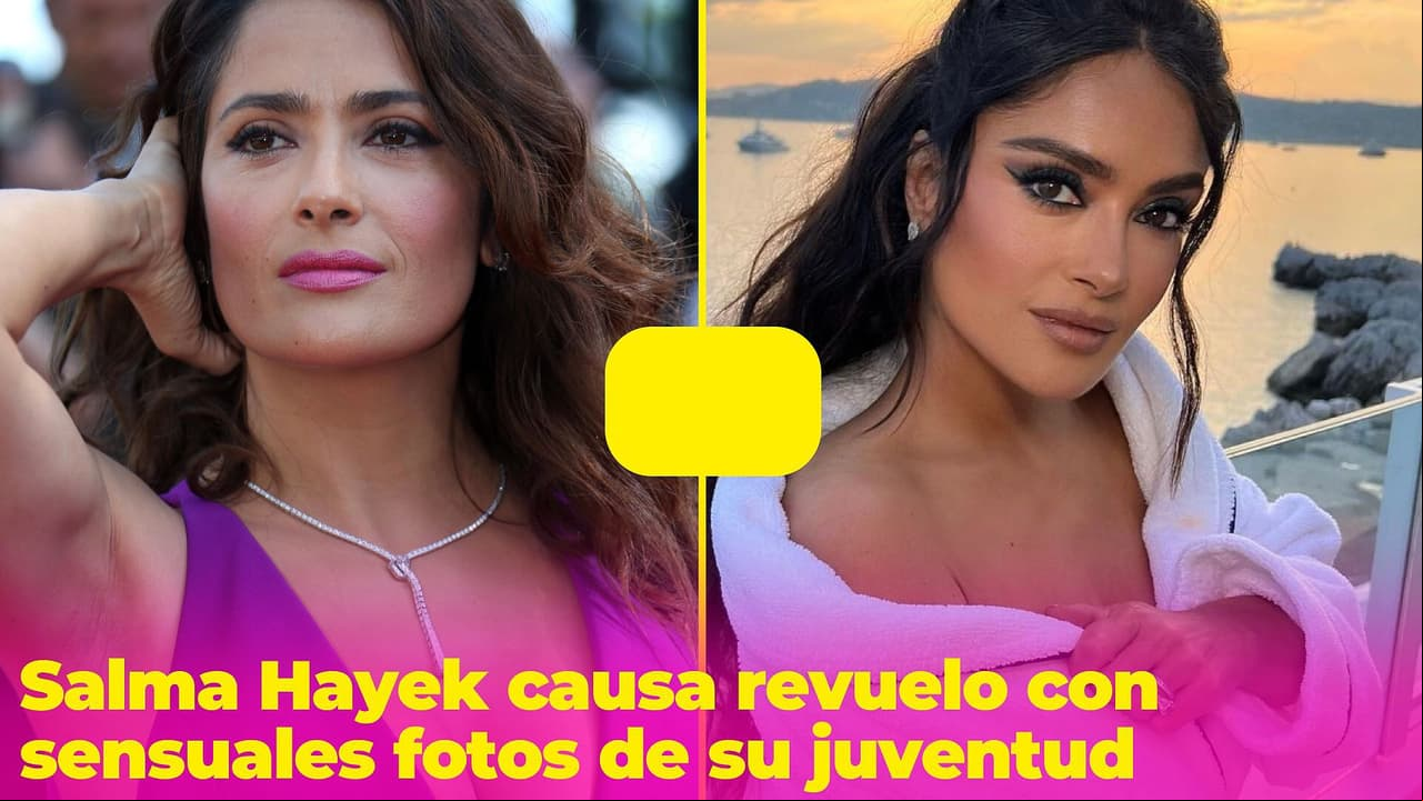 Salma Hayek vence la censura de Instagram y comparte las fotos más sensuales de su juventud