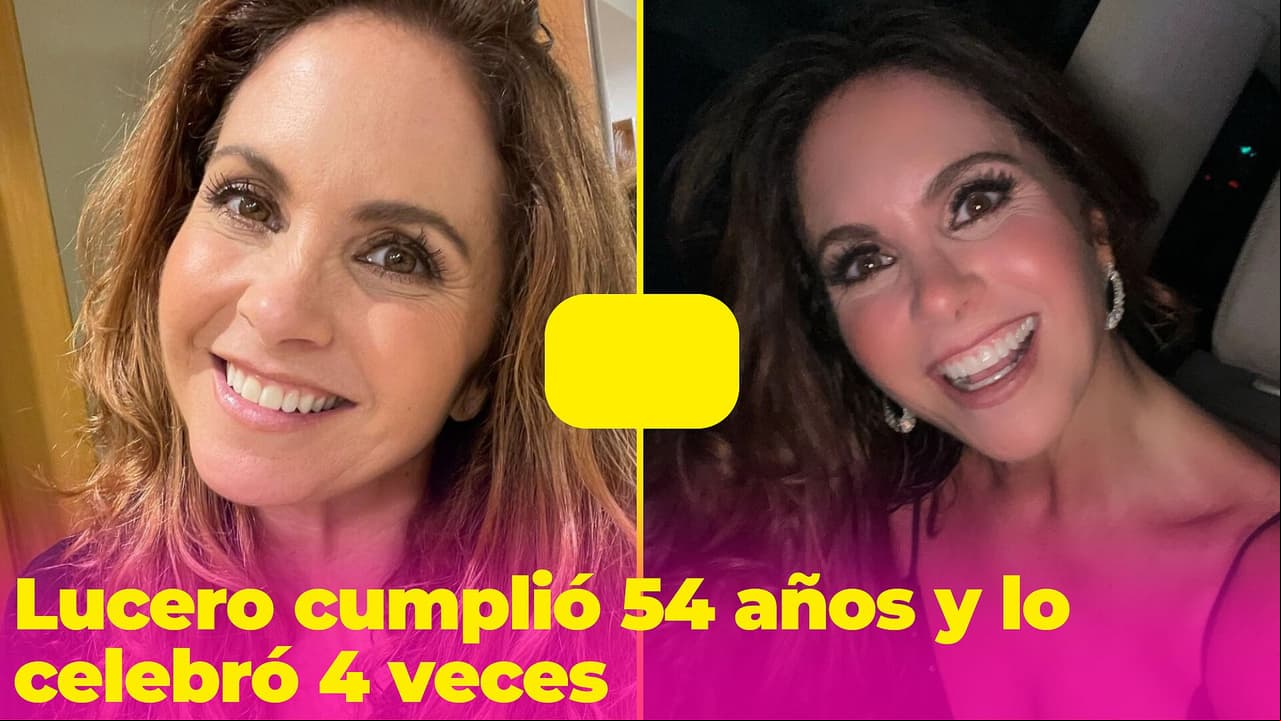 Lucero festejó su cumpleaños por todo lo alto: ¡tuvo 4 celebraciones!