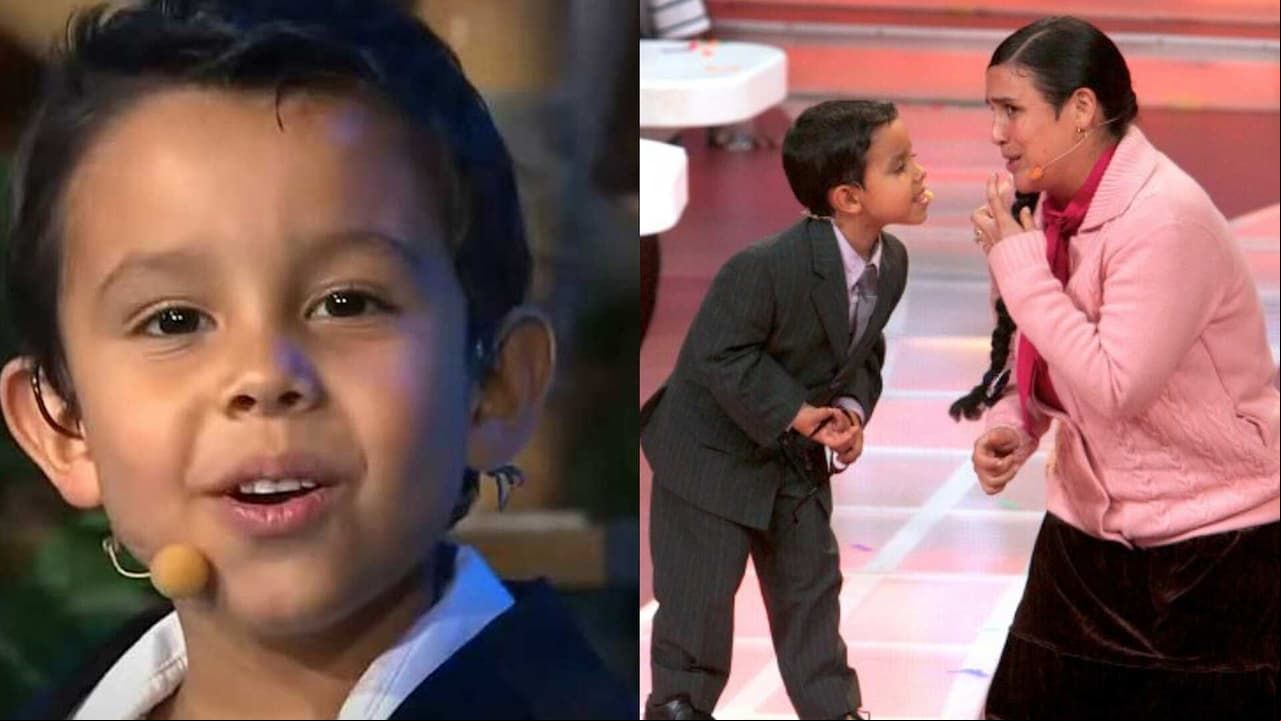 Javier de Pequeños Gigantes impacta por transformación y potente voz