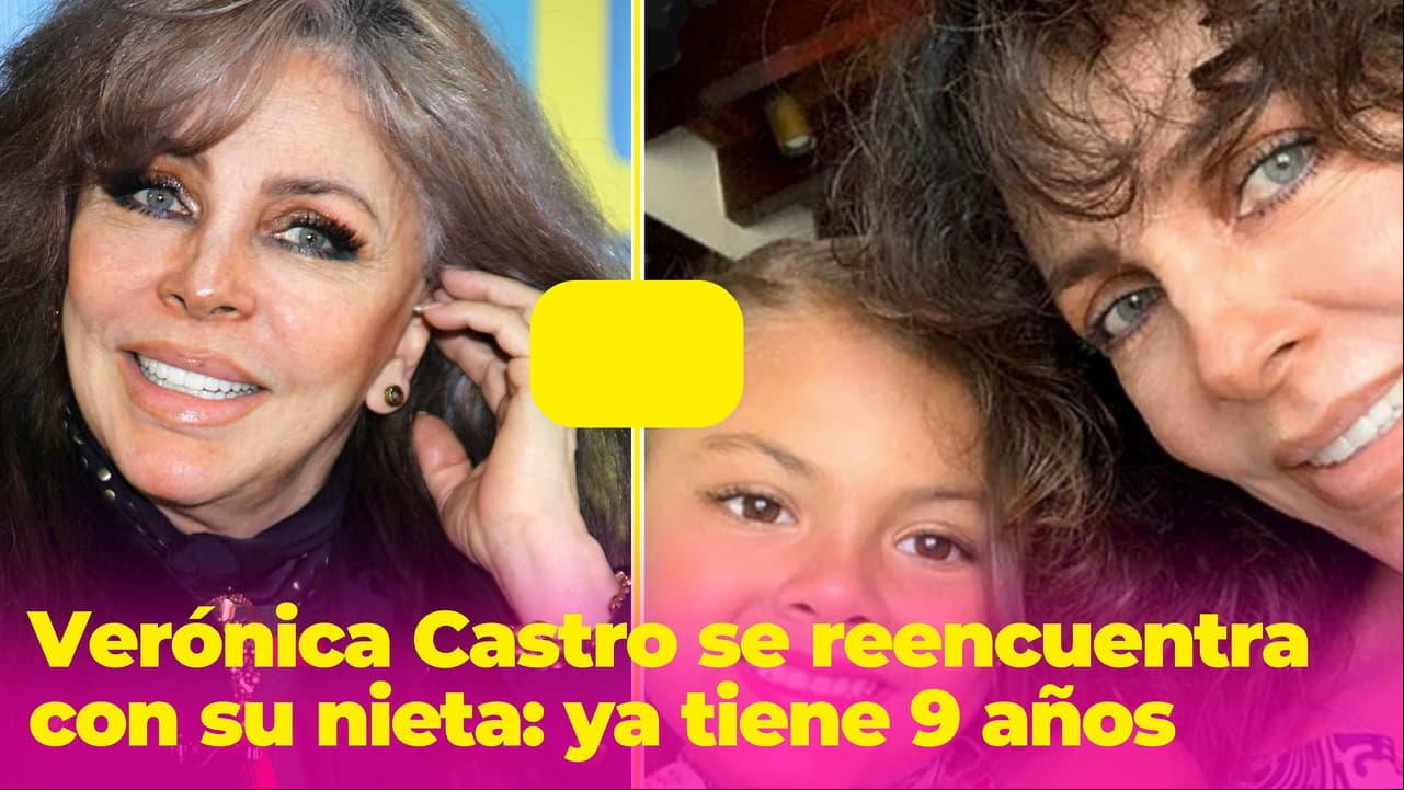 Verónica Castro tiene emotivo reencuentro con su nieta Rafaela ¡y la pequeña luce irreconocible!
