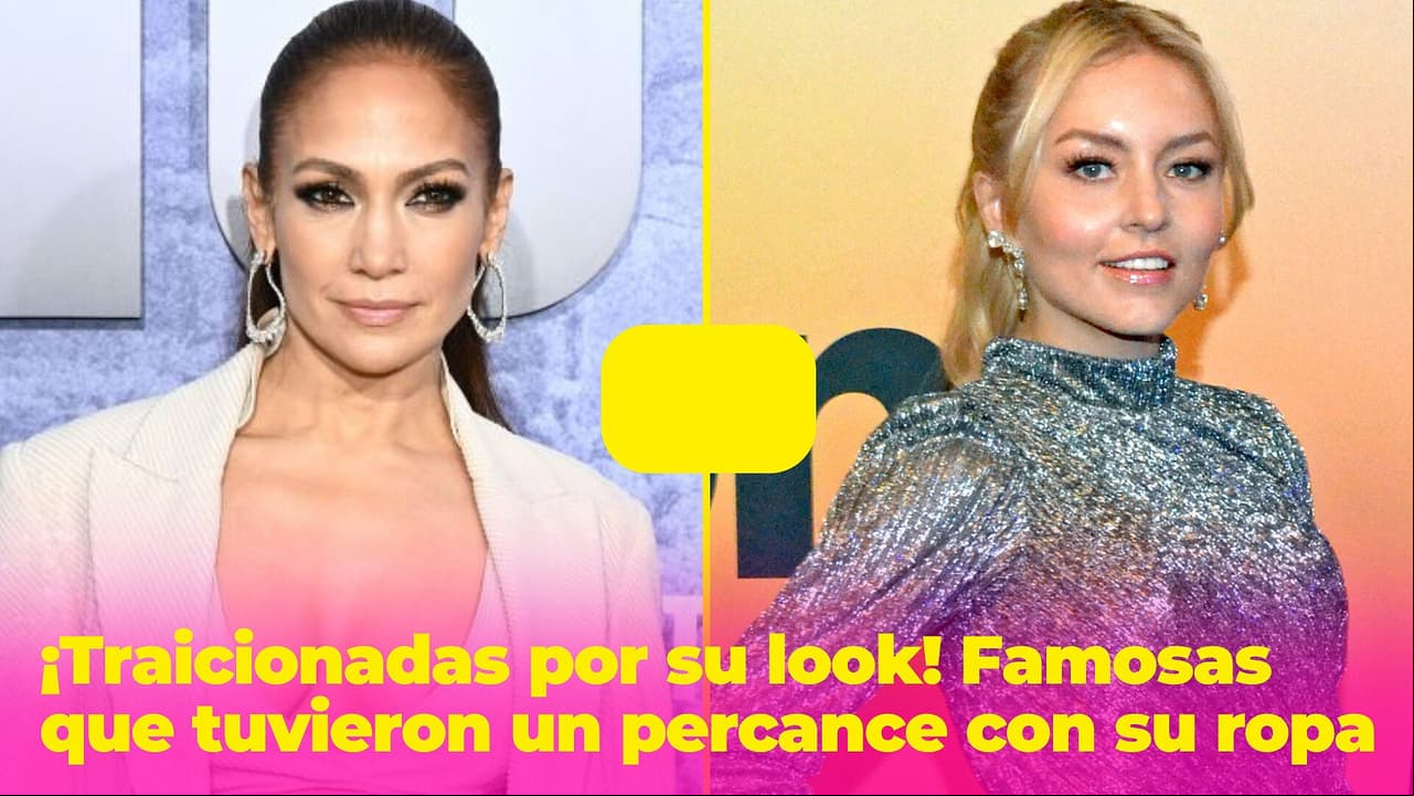 ¡Traicionadas por su vestido! JLo, Angelique, Kate y más famosas que no revisaron bien sus looks