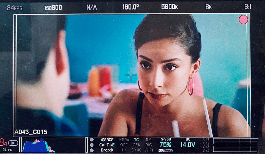 El 17 de marzo de 2020, María compartió el tráiler de su primera película, ‘Pobre familia rica’. “Feliz de la vida de compartirles el tráiler de mi primer proyecto en cine, donde pude hacer un personaje chiquito pero lo disfruté muchísimo. ¡Gracias @jerrymoran77 por todo! ¡Te adoro!”, expresó.