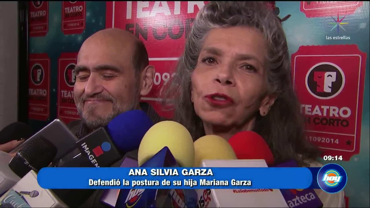 Mamá de Mariana Garza defiende postura de su hija ante divorcio