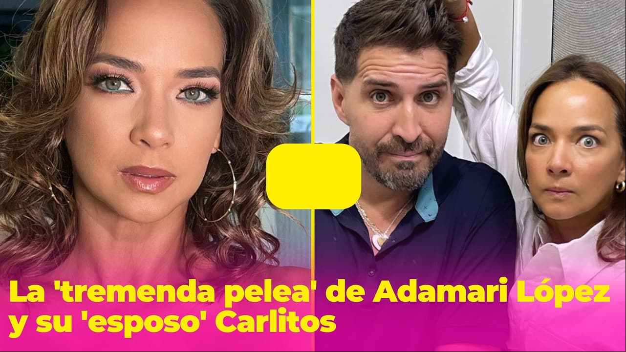Adamari López no perdonó a su 'esposo' por ensuciar la casa y tuvieron tremenda pelea