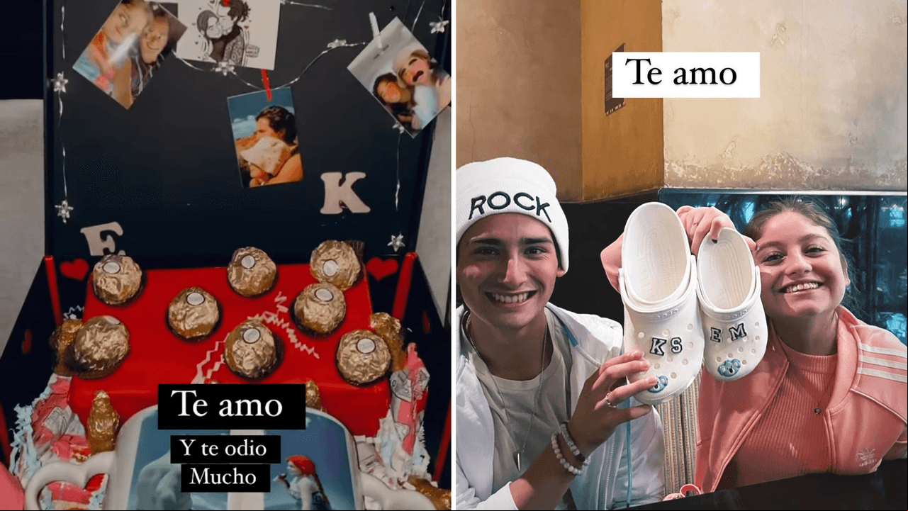 Karol Sevilla y Emilio Osorio se dan tiernos regalos en San Valentín