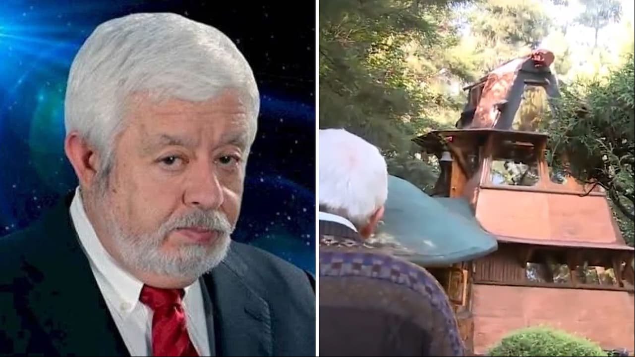 Jaime Maussan presume su casa en el bosque; ¡está fuera de este mundo!